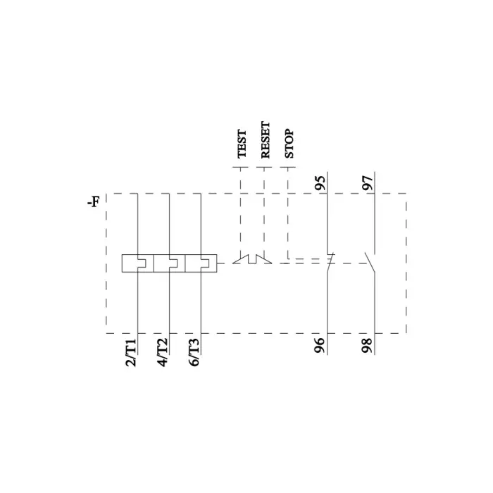 Siemens Thermal Overload Relays S0 Class 10 Screw Terminal 2.2-3.2 Amp, 3RU2126-1DB00-8K