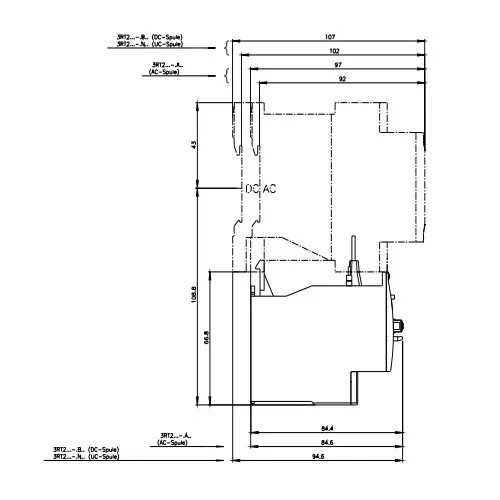 Siemens Thermal Overload Relays S0 Class 10 Screw Terminal 30-36 Amp, 3RU2126-4PB00-8K