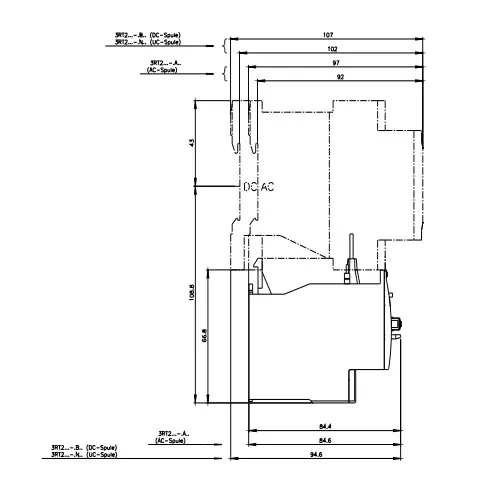 Siemens Thermal Overload Relays S0 Class 10 Screw Terminal 34-40 Amp, 3RU2126-4FB00-8K
