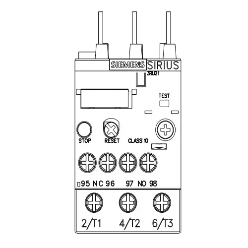 Siemens Thermal Overload Relays S0 Class 10 Screw Terminal 34-40 Amp, 3RU2126-4FB00-8K