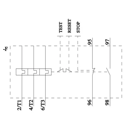 Siemens Thermal Overload Relays S0 Class 10 Screw Terminal 34-40 Amp, 3RU2126-4FB00-8K