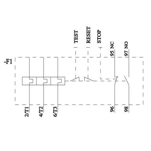 Siemens Thermal Overload Relays S3 Class 10 Screw Terminal 45-63 Amp, 3RU2146-4JB00-8K