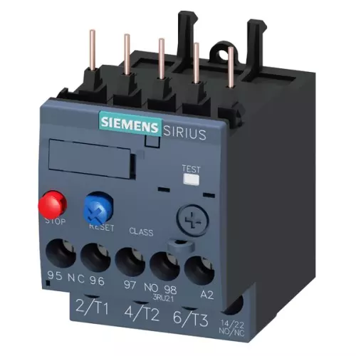 Siemens Thermal Overload Relays S00 Class 10 Screw Terminal 7-10 Amp, 3RU2116-1JB00-8K