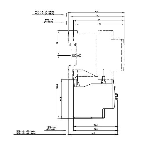 Siemens Thermal Overload Relays S0 Class 10 Screw Terminal 2.8-4 Amp, 3RU2126-1EB00-8K