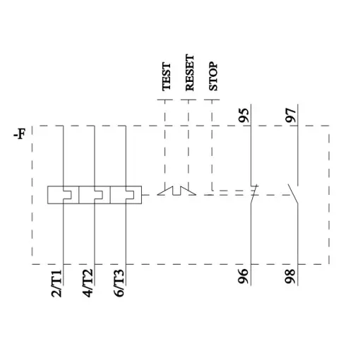 Siemens Thermal Overload Relays S0 Class 10 Screw Terminal 2.8-4 Amp, 3RU2126-1EB00-8K
