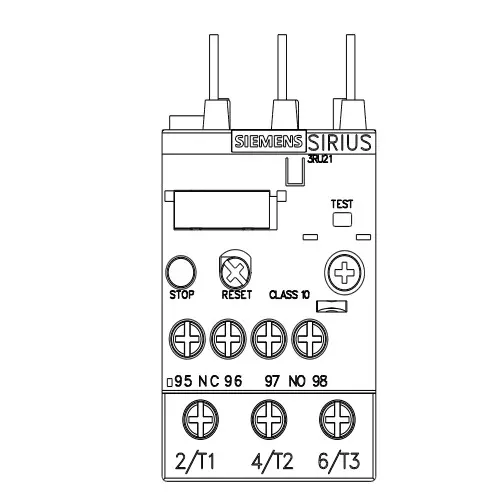 Siemens Thermal Overload Relays S0 Class 10 Screw Terminal 20-25 Amp, 3RU2126-4DB00-8K
