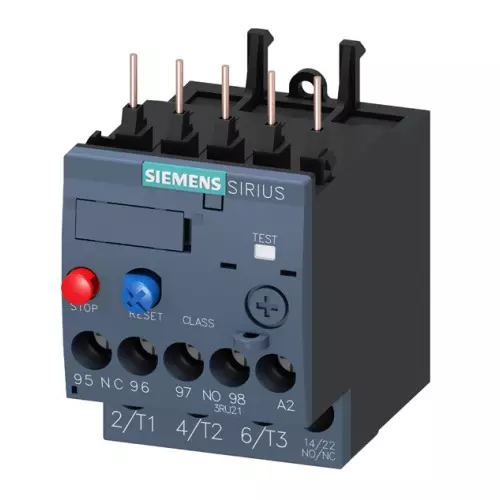 Siemens Thermal Overload Relays S00 Class 10 Screw Terminal 1.8-2.5 Amp, 3RU2116-1CB00-8K