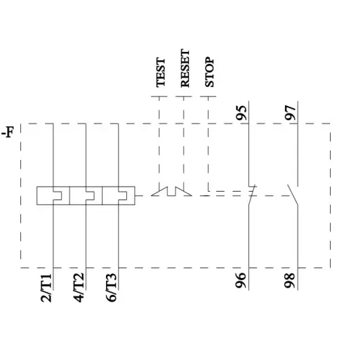 Siemens Thermal Overload Relays S0 Class 10 Screw Terminal 7-10 Amp, 3RU2126-1JB00-8K