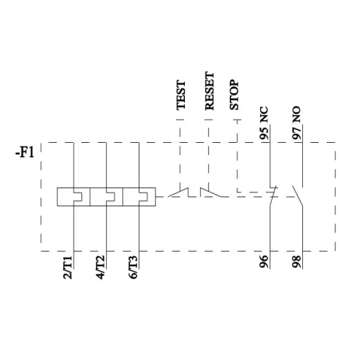 Siemens Thermal Overload Relays S3 Class 10 Screw Terminal 80-100 Amp, 3RU2146-4MB00-8K