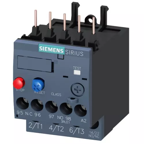 Siemens Thermal Overload Relays S00 Class 10 Screw Terminal 11-16 Amp, 3RU2116-4AB00-8K