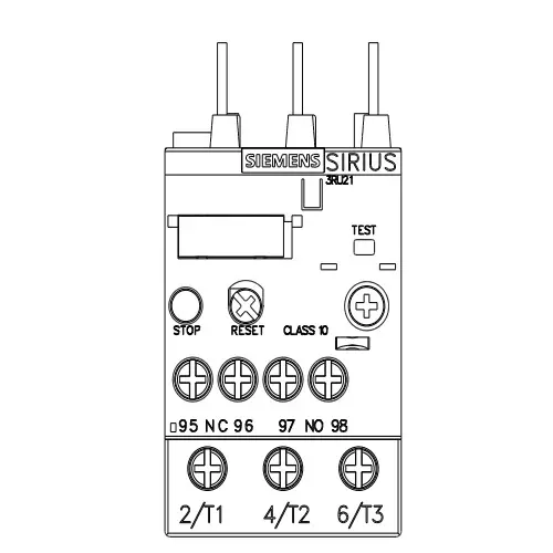 Siemens Thermal Overload Relays S0 Class 10 Screw Terminal 23-28 Amp, 3RU2126-4NB00-8K