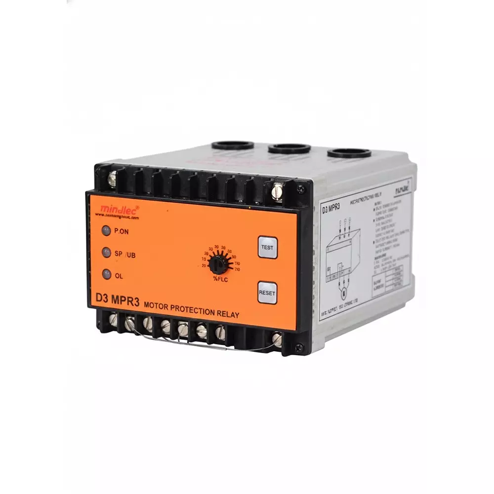 Minilec Current Sensing Phase Protection Relays D3 - ABS Enclosure 350&nbsp;g, D3 MPR 3