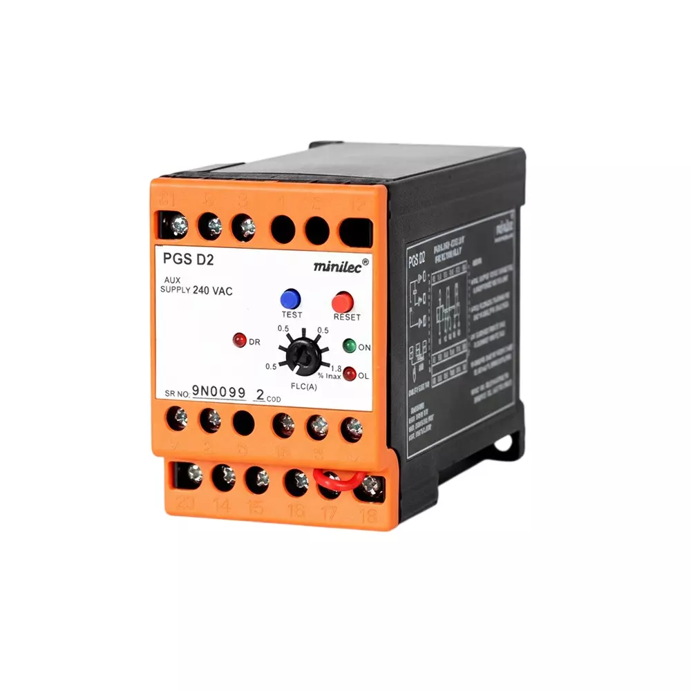 Minilec Pump Protection Relays 1 CO / 2 CO 600&nbsp;g, PGS D2