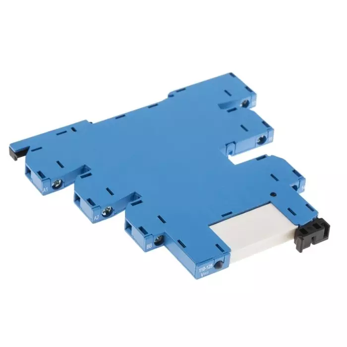 Finder 39 Series Interface Relay DIN Rail Mount 125 V AC Coil SPDT 1-Pole, 39.41.0.125.5060