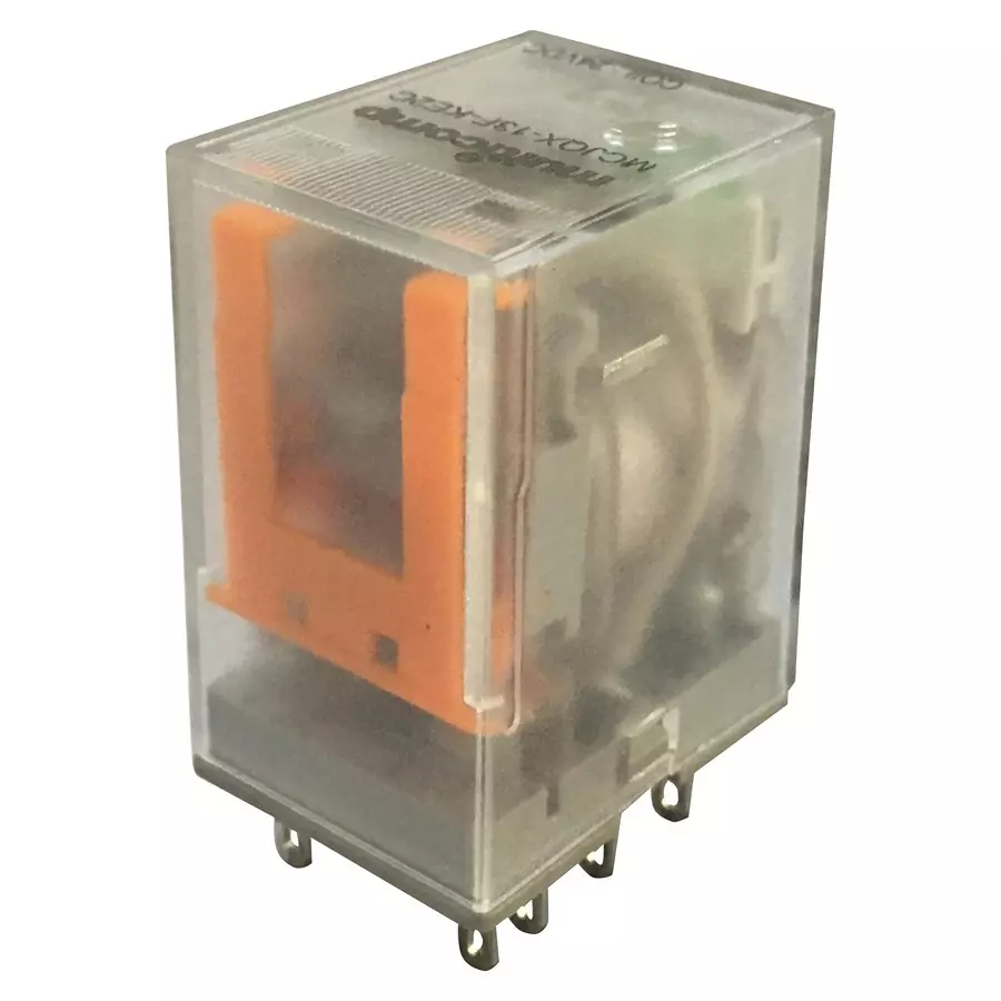 Multicomp POWER RELAY, 230VAC, 5A, DPDT, SOCKET, MCJQX-13F-KE2C-230VAC