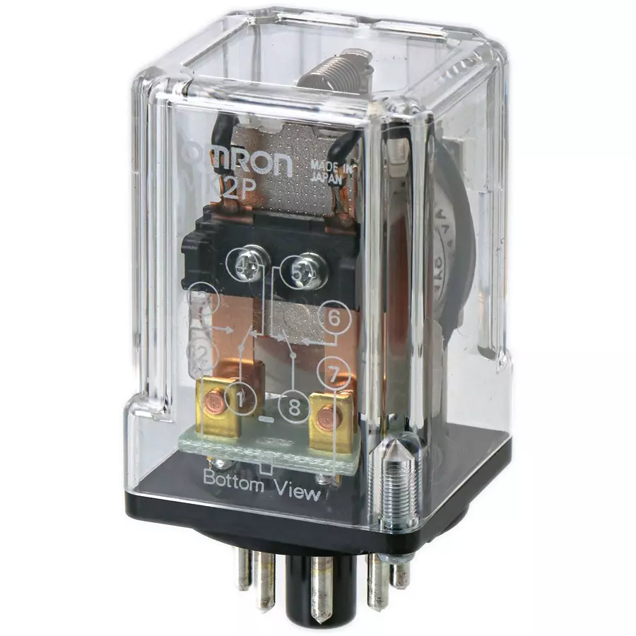 Omron Small Power Relay AC 24 V, MK2P AC24