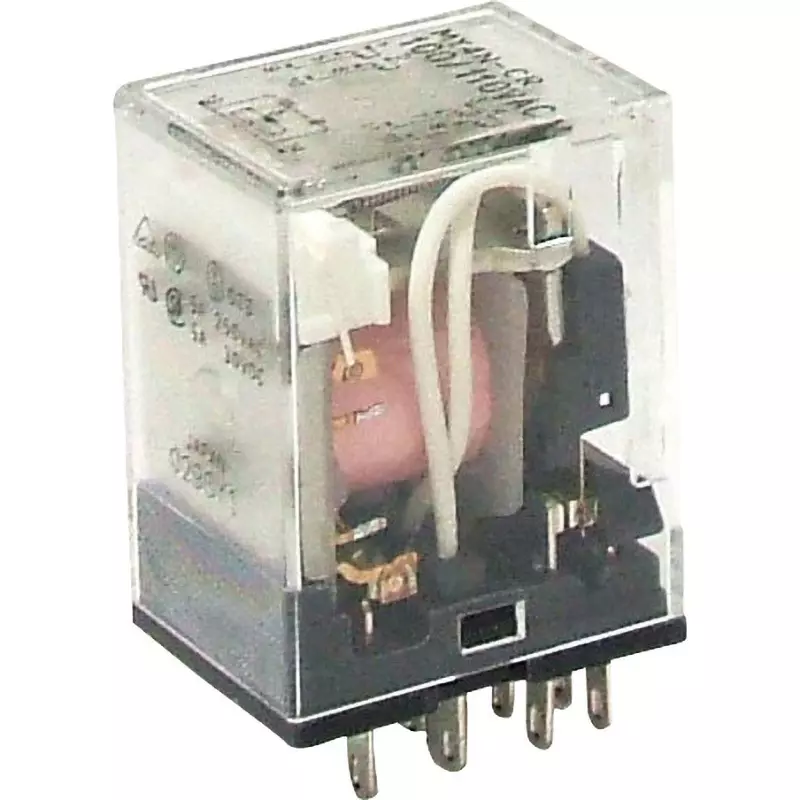 Omron Plug-In Terminal Mini Power Relay 4c Contact Configuration, MY4-CR AC100/110