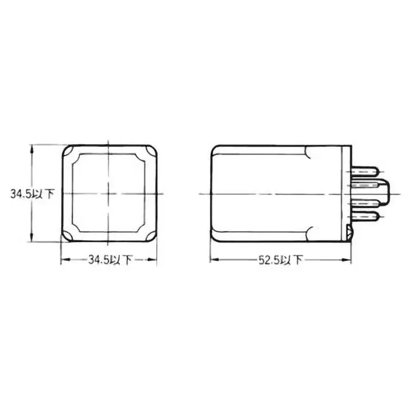 Omron Plug-In Terminal Small Power Relay 2c Contact Configuration, MK2PN AC200/220
