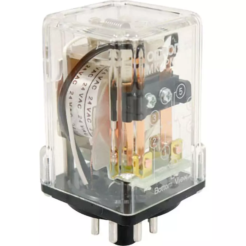 Omron Plug-In Terminal Small Power Relay 2c Contact Configuration, MK2PN-AC24