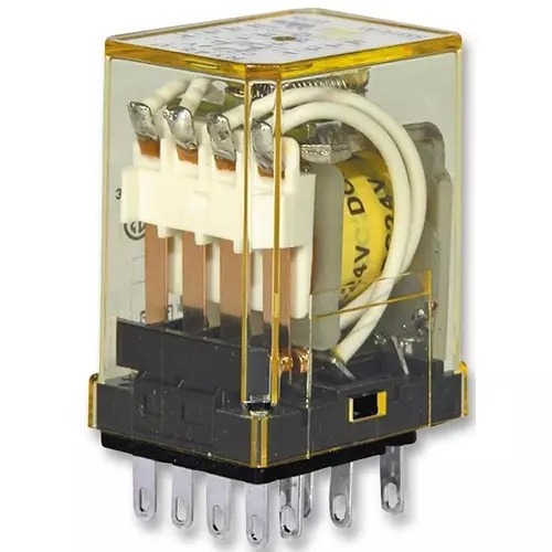 IDEC Contact Configuration:DPDT, RY2S-UAC24V..