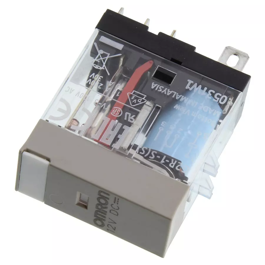 OMRON INDUSTRIAL AUTOMATION RELAY, SPDT, 250VAC, 30VDC, 10A, G2R-1-S DC12(S)