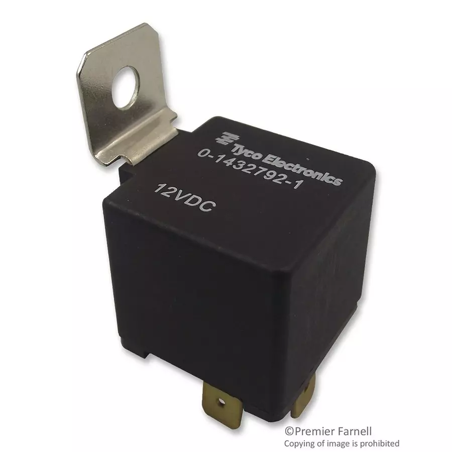 TE CONNECTIVITY Coil Voltage:12VDC, 1432792-1