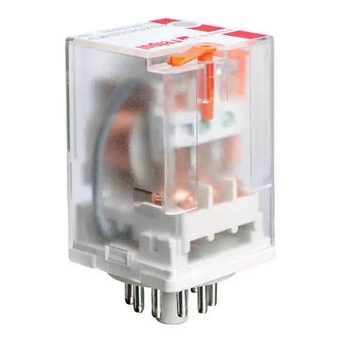 Relpol R15 Power Relay Plug In DPDT Plug In 110 V AC, R15-2012-23-5110-WTL