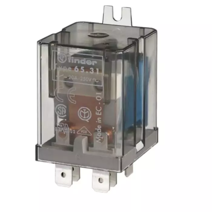 finder-flange-mount-power-relay-230-v-ac-coil-20-a-switching-current-spst-nc-spst-no-653182300000