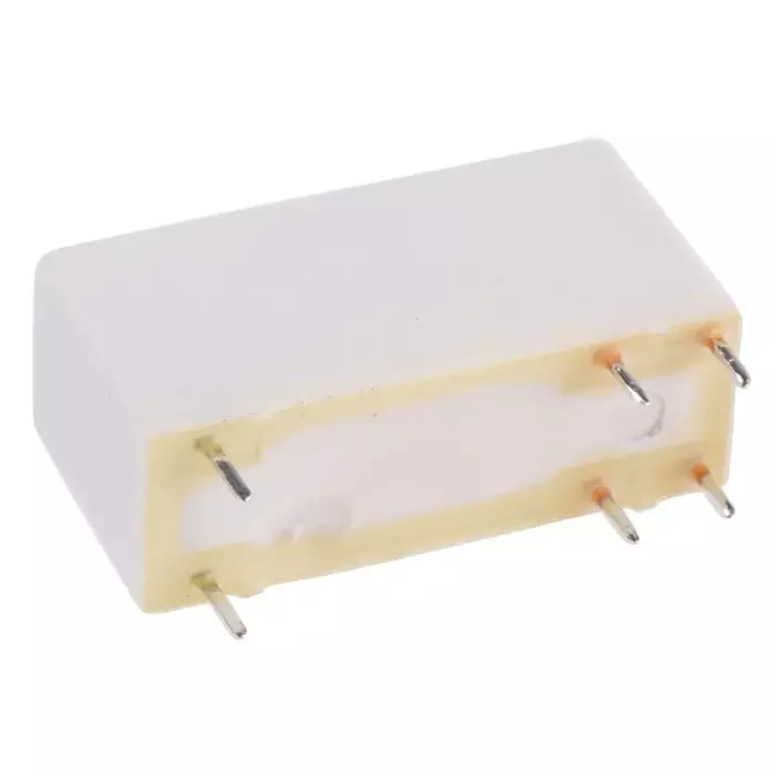 Finder PCB Mount Power Relay 12 V DC Coil 16 A Switching Current SPST, 43.61.9.012.2300