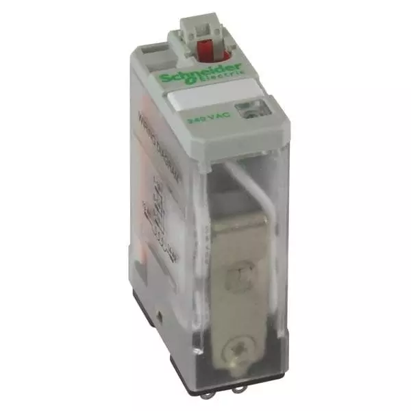 Schneider Electric Power Relay Panel Mount 1 Form C (SPDT-NO, NC) 15 Amp 300 V AC, 28 V DC, 781XAXRM4L-24D