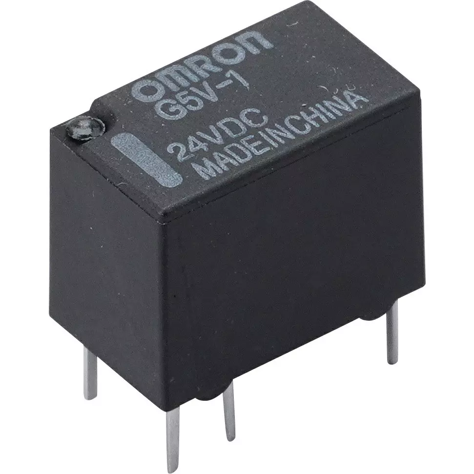 Omron Micro Relay Printed Circuit Board Relays 1-Pole, G5V-1 DC24