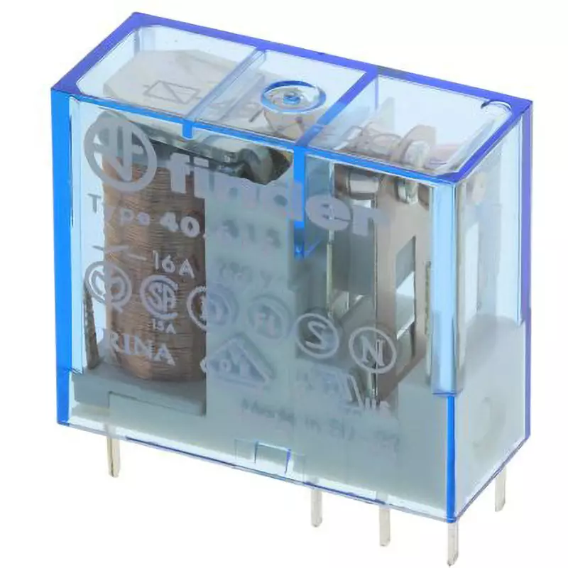 Finder Finder Relay AC400 V Maximum Allowable Contact Voltage DC 48 V Rated Coil Voltage, 40.61.7.048.0000