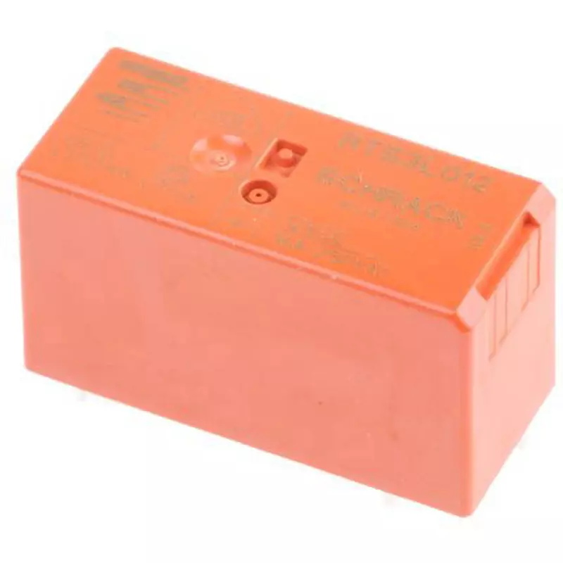 TE CONNECTIVITY Power Relay Board Mounting Type Of Sign SPST Contact Configuration Through Hole Terminal Type, RTS3L012 (Pack of 20)