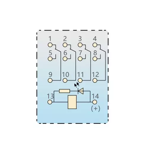 chint-miniature-power-relay-jzx-22f-series-4z-with-indicator-plug-in-type-24-v-ac-285449