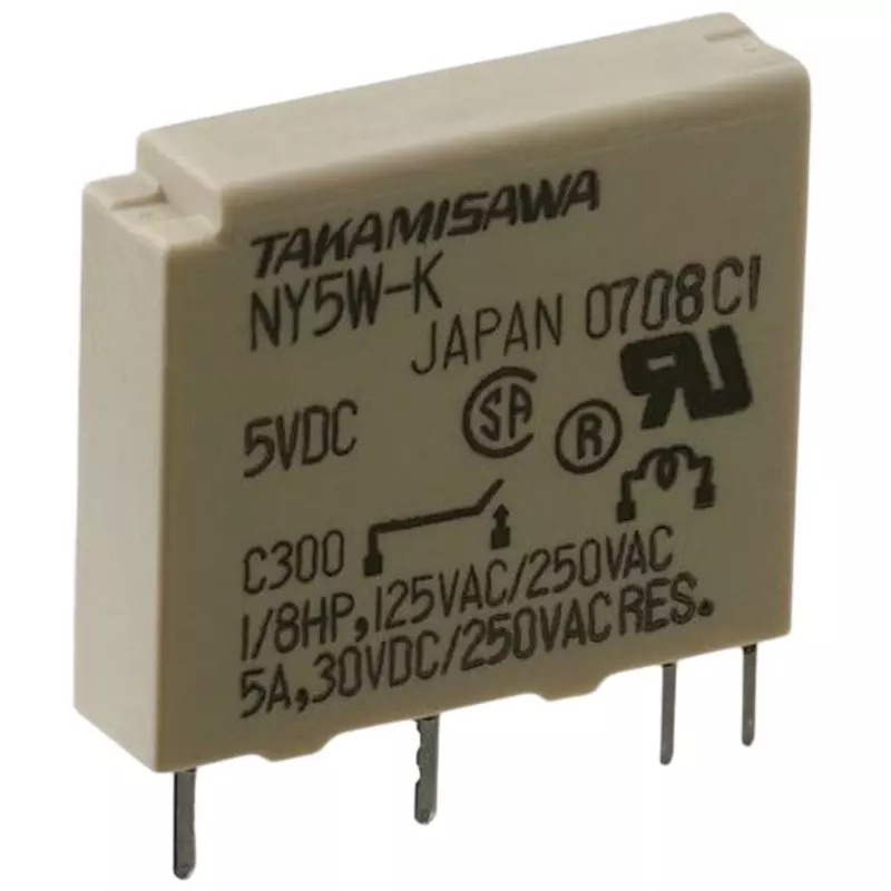 Fujitsu Power Relay 36 V Coil Voltage 4 GDNT Contact Configuration, NY-24W-K-IE