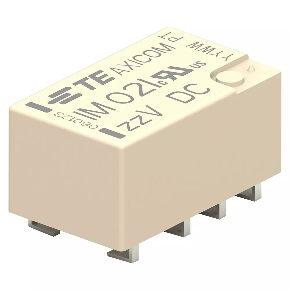 AXICOM - TE CONNECTIVITY Power Relay 5 Amp Contact Current DPDT 4.5 V DC, IM02IJR
