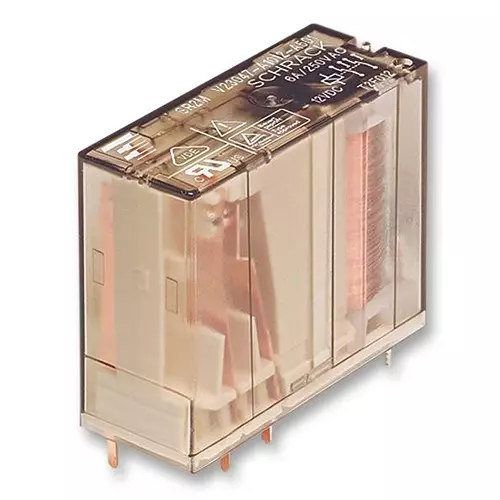 SCHRACK - TE CONNECTIVITY Power Relay 6 Amp Contact Current DPDT 9 V DC, V23047A1009A501
