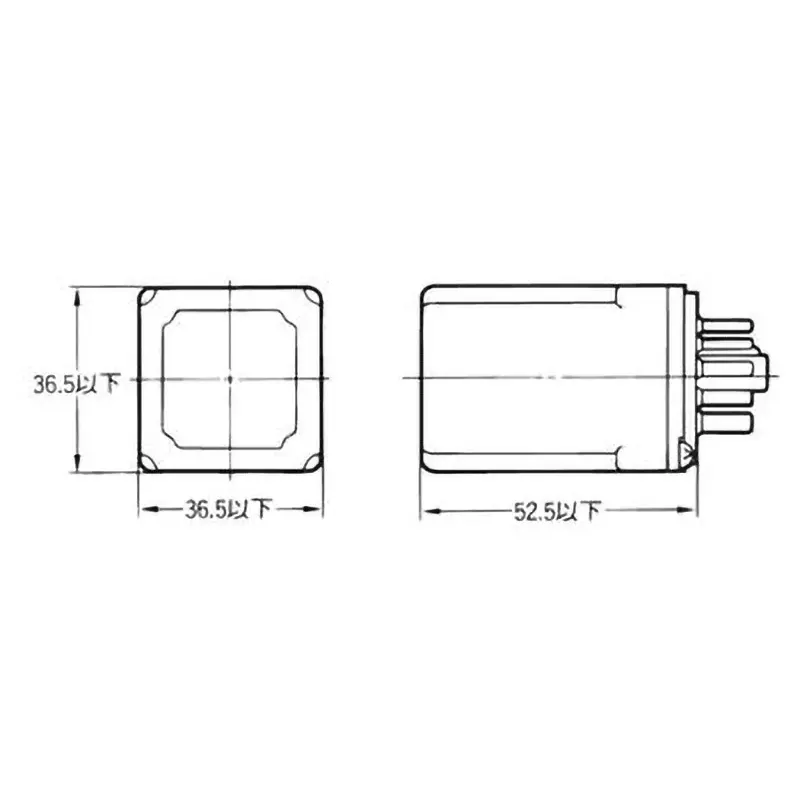 Omron Plug-In Terminal Small Power Relay 3c Contact Configuration, MK3P DC24