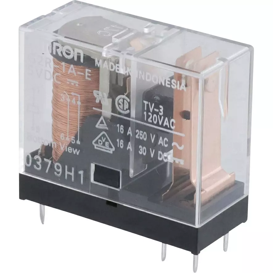 Omron Power Relay 1A Contact Configuration, G2R-1A-E 5DC