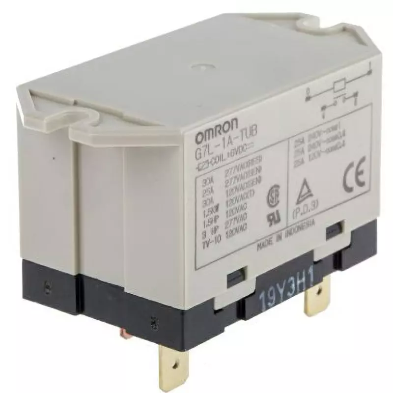 Omron Power Relay G7L Series 1 Pole Upper Bracket Mounting