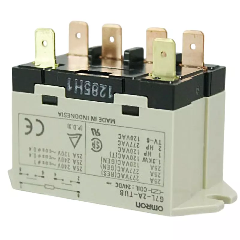Omron Power Relay G7L DC 24 V A Contact Configuration, G7L-2A-TUB DC24