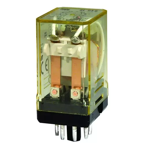 IDEC RELAY, DPDT, 120VAC, 30VDC, 10A, RR2KP-UDC110V