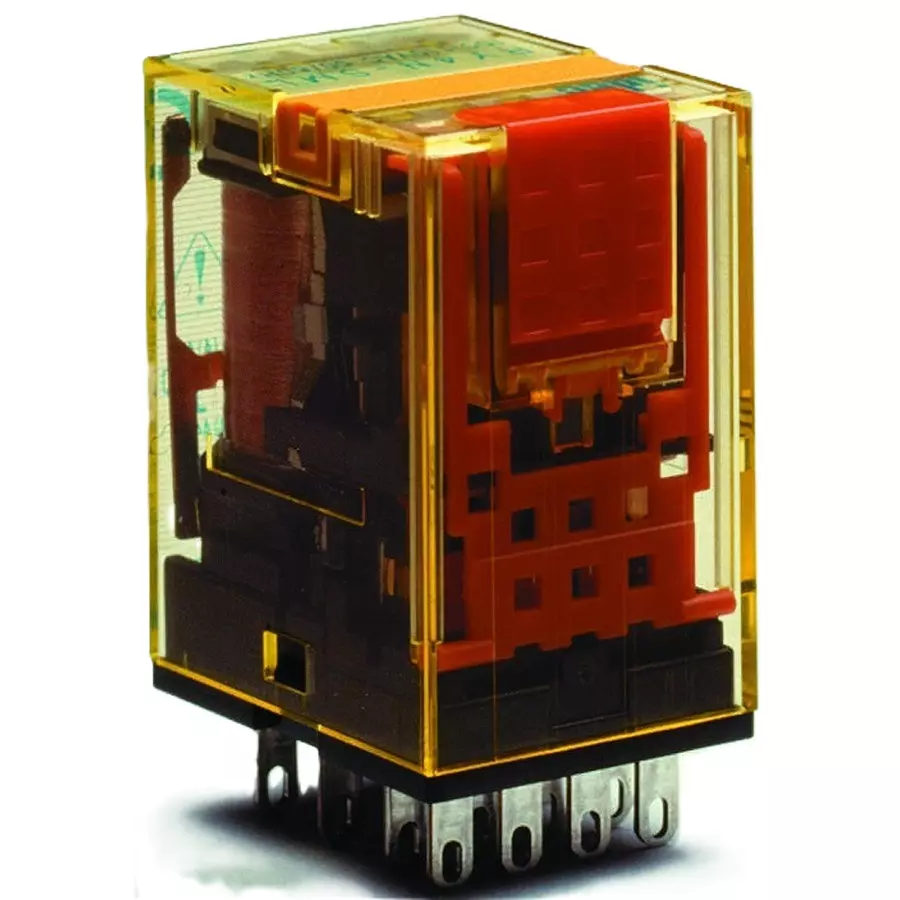 IDEC RELAY, 4PDT, 240VAC, 30VDC, 6A, RU4S-C-A110