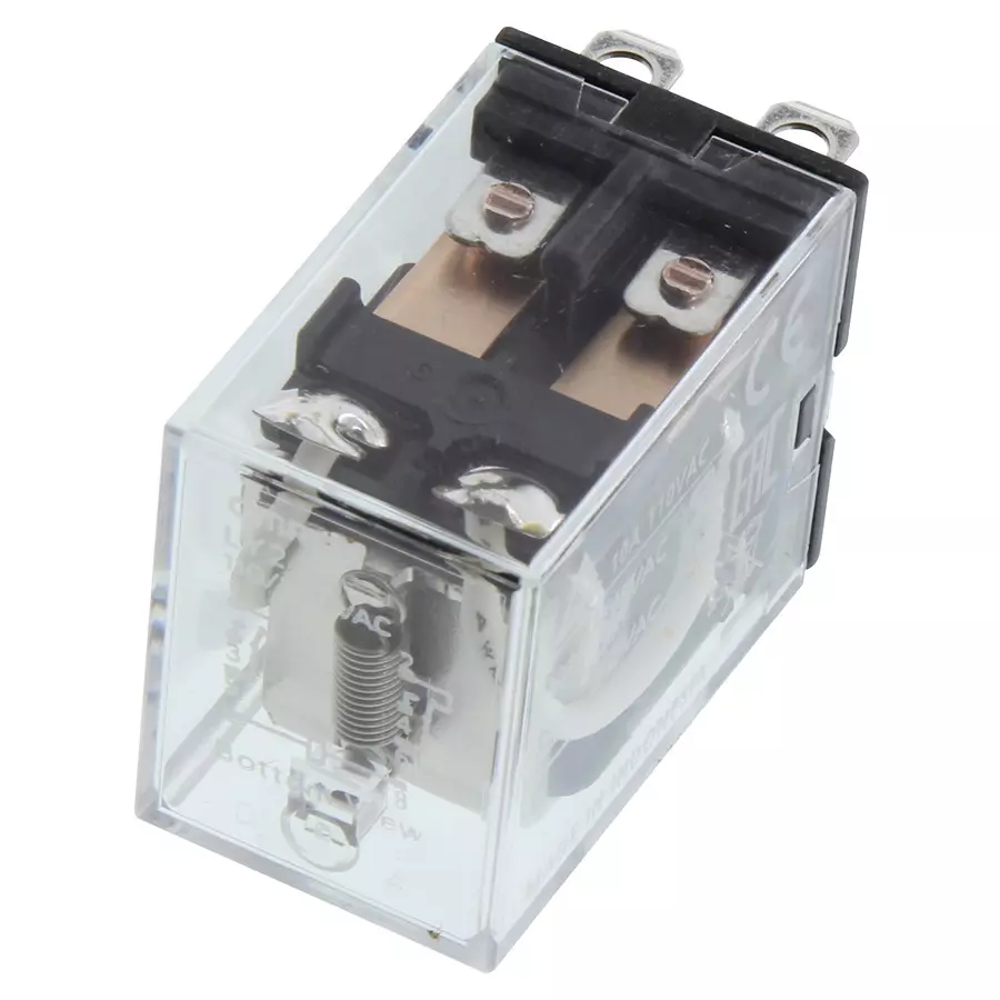 OMRON INDUSTRIAL AUTOMATION RELAY, DPDT, 120VAC, 28VDC, 15A, LY2-AC110/120