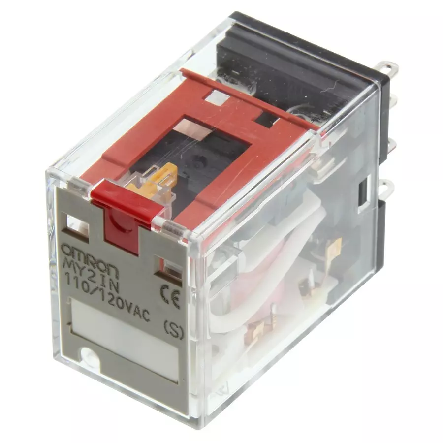 OMRON INDUSTRIAL AUTOMATION POWER RELAY, DPDT, 120VAC, 5A, QC, MY2IN AC110/120 (S)