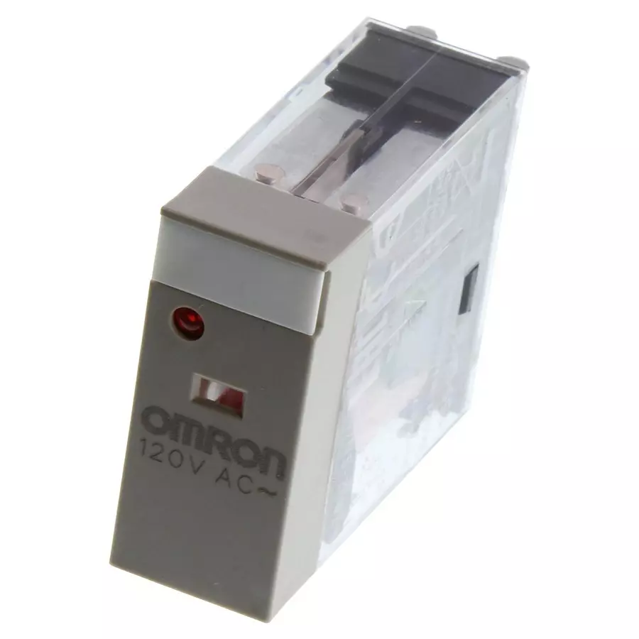 OMRON INDUSTRIAL AUTOMATION RELAY, DPDT, 250VAC, 30VDC, 5A, G2R-2-SN AC120(S)