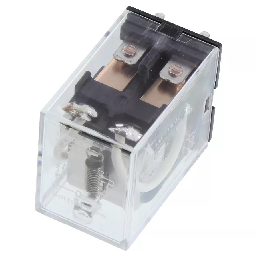 OMRON INDUSTRIAL AUTOMATION RELAY, DPDT, 120VAC, 28VDC, 15A, LY2-0-DC24