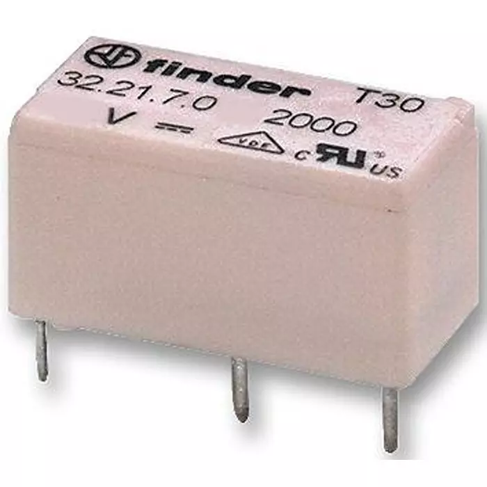 FINDER RELAY, SPDT, 250VAC, 6A, 32.21.7.005.2000
