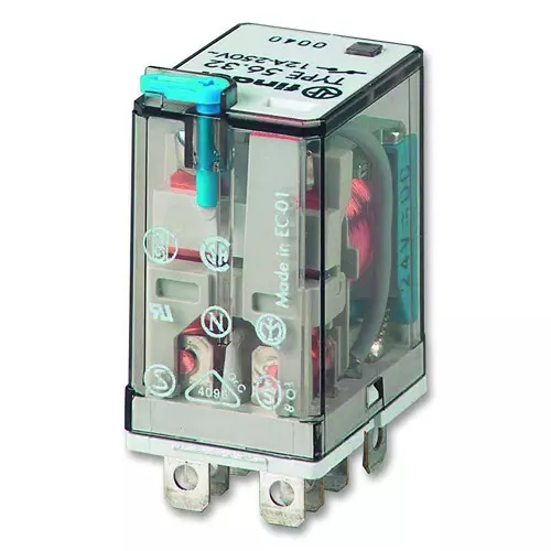 FINDER RELAY, DPDT, 250VAC, 12A, 56.32.9.024.0000T