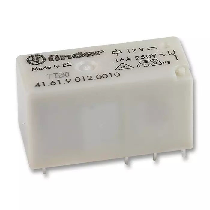 FINDER RELAY, DPDT, 250VAC, 8A, 41.52.8.230.0000